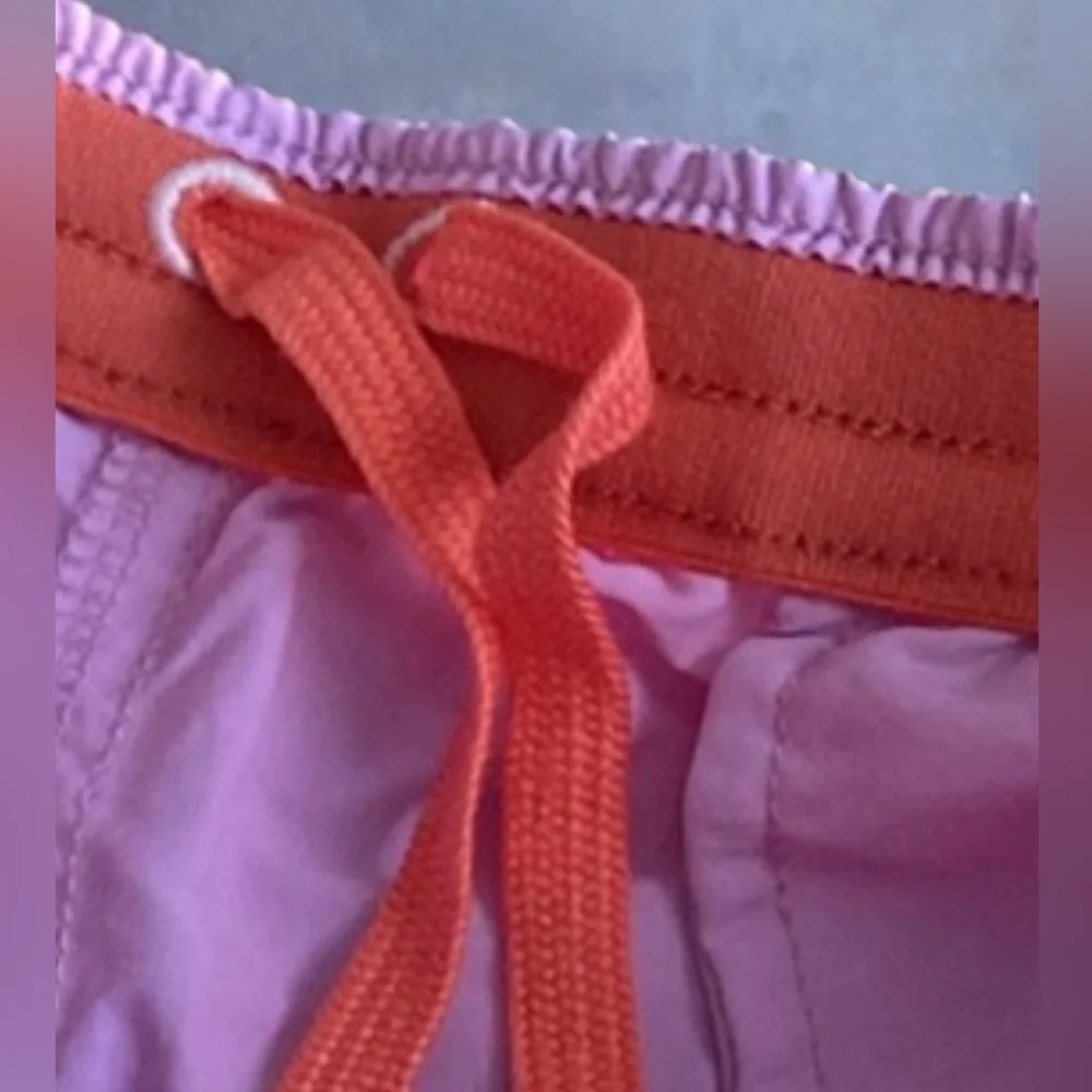 Girls Patagonia Barely Baggies unlined Shorts 3.5 Large 12 Dragon Purple  $50